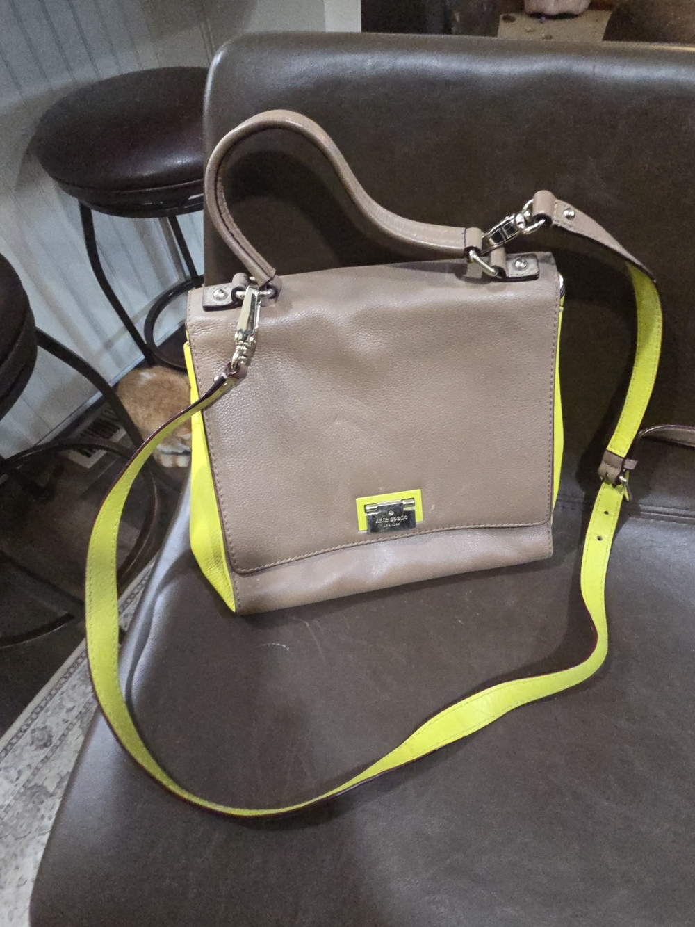 Kate Spade Two Tone Leather Crossbody